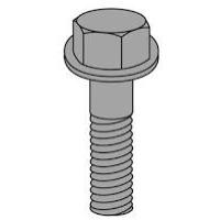 Strut Hardware: 1/2" Hex Head Flanged Bolts