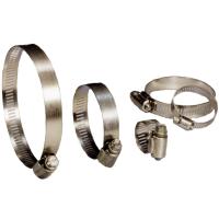 Band-It Free-End Clamps, 3 1/4 in dia, 1/4 in x 16 in, Stainless